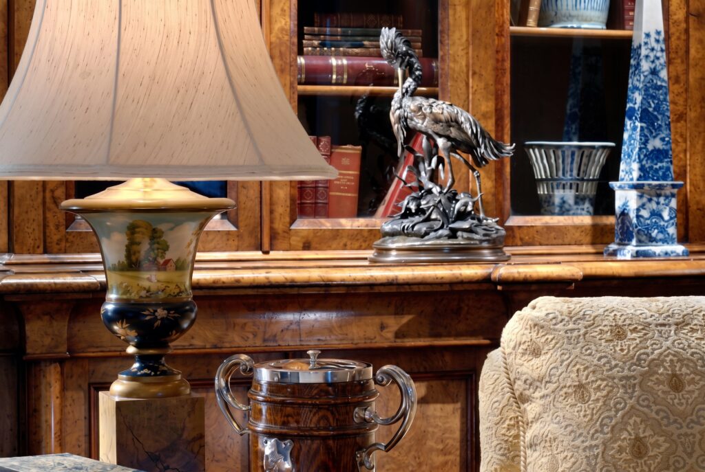 Beautiful furniture in Georgian Classical Custom Home