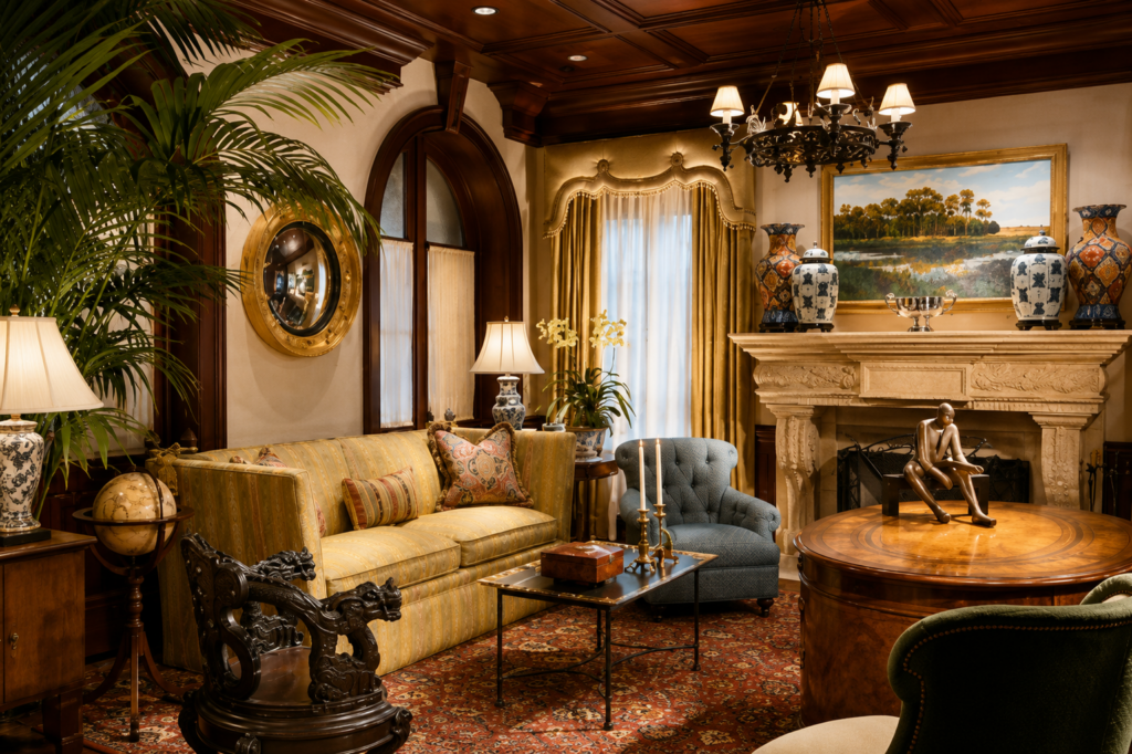 Georgian Classical living room.