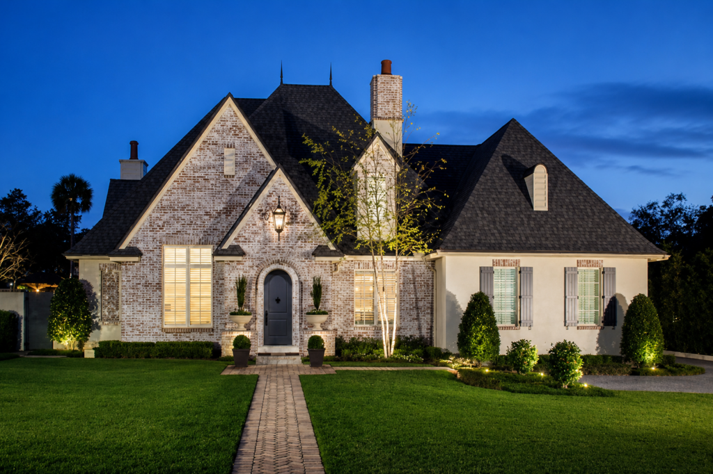 French Chateau custom home in Windsong, Winter Park, built by Posada Custom Homes